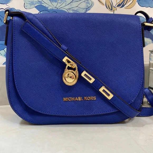 MICHAEL Michael Kors Bags Mmk Crossbody Hamilton In Cobalt